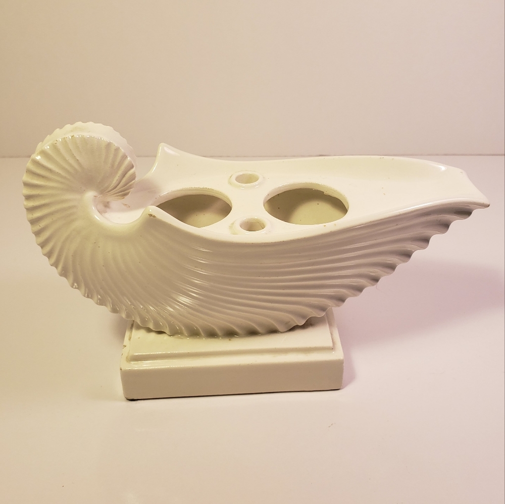 Pen and Ink Holder Decorative, Ceramic, Made In Italy - Pre-owned